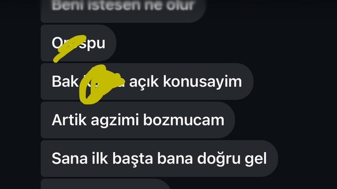 Bana bunları dedi napim?