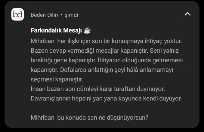 En sevdiğin uygulama hangisi?