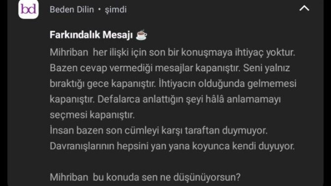 En sevdiğin uygulama hangisi?