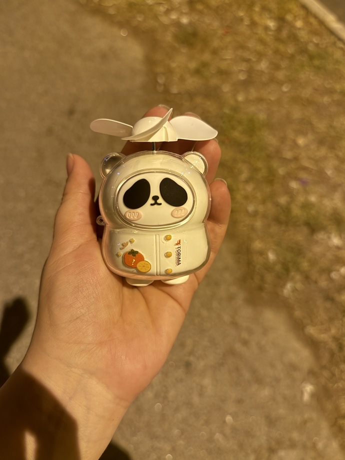 Ya vantilatörüme bakın, çok tatlı değil mi?