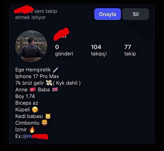 İnstadan gelen takip isteklerini kabul etme kriterin nedir?