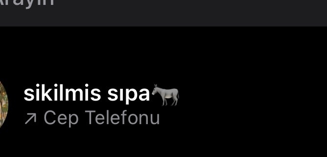 Telefonunuza kaydettiğiniz en garip kişi kim, ne isimle kayıtlı ve neden?