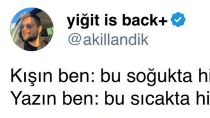 En sevdiğiniz mevsim ne?