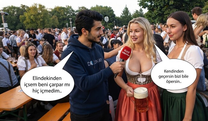 Kafanız mı güzel, sen mi güzelsin?