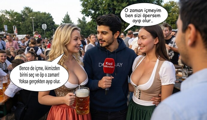 Kafanız mı güzel, sen mi güzelsin?