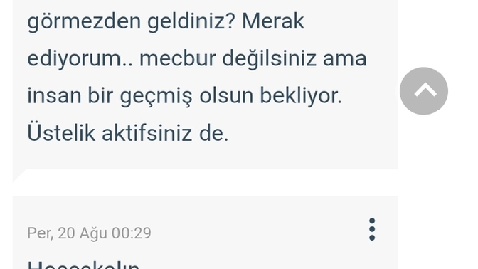 Takip ettiğimiz kişilerin sorusuna cevap yazmak zorunda mıyız?