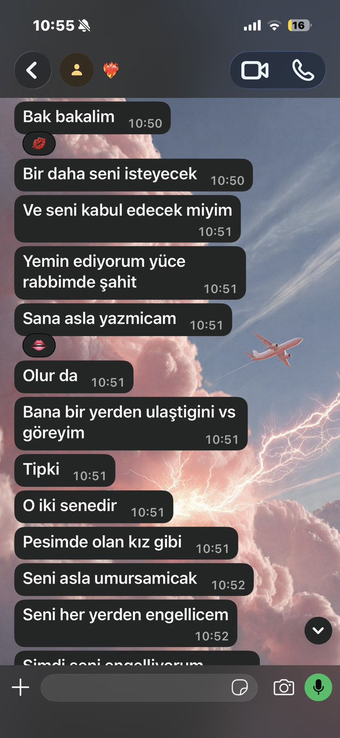 Bunları dedi ne yapmalıyım?