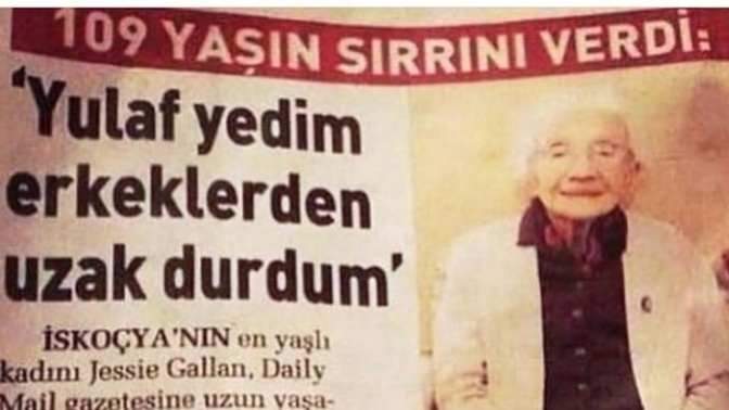 Sizce uzun ve sağlıklı yaşamanın sırrı nedir?