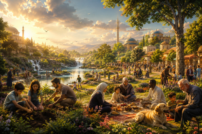 İnsanlık İslamiyet’in güzel ahlakını yaşasaydı dünya değişir miydi?