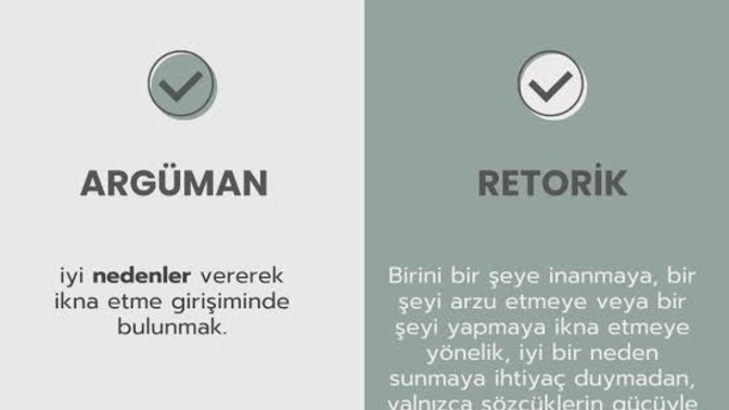 Retorik biri misiniz?