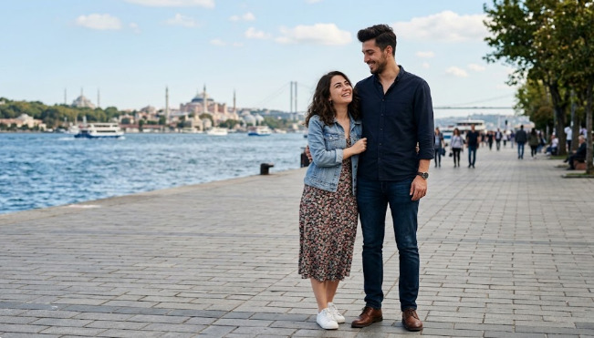 Böyle dururmuşsun.