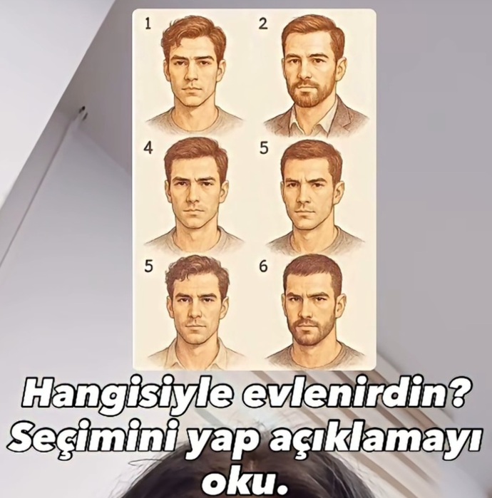 Bir numara seç ve ilişkide aslında neye ihtiyacın olduğunu öğren. kaç numarayı seçtin, çıkan sonuç seni ne kadar anlatıyor ?
