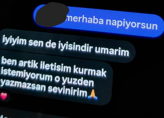 Durduk yere erkek arkadasim benden boyle ayrildi neden acaba?