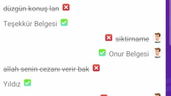 Bi uygulamada oyunda soruları cevaplarken karşımdaki kişi dinle dalga geçti ve kendini sonradan ben allahım dedi şikayet edeyim mi?