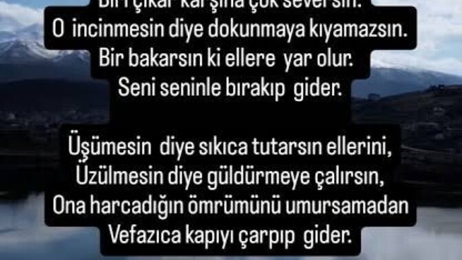 Birini gerçekten sevdiğin hâlde ondan vazgeçmek mi daha zor, yoksa sevgin bitmeden gitmenin gerektiğini kabul etmek mi?
