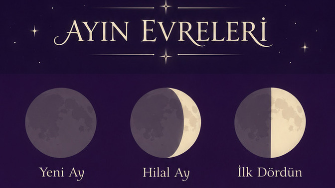 🌙 Bir ay evresi seç ve gizli karakter yönünü keşfet! ✨️?