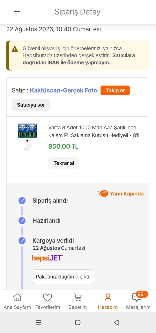 İnternet üzerinden aldığın son şeyi seninle takas yapsaydım, benim neyim olurdu?
