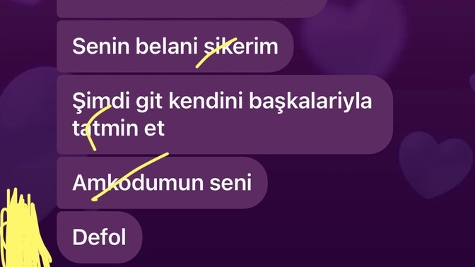 Eski sevgilinle ne yaşadıysan benle de yaşayacaksın dedi?