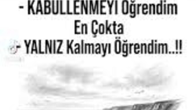 Hayat size en çok neyi kabullenmeyi öğretti?