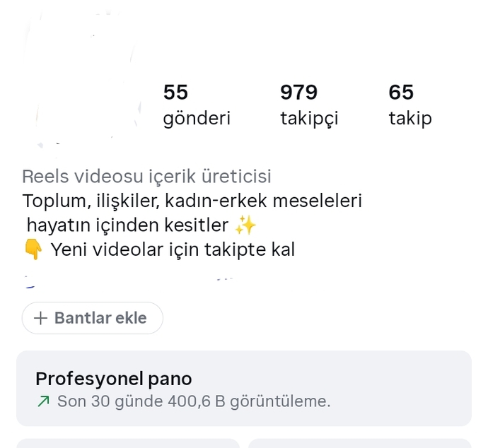 Takipçim artmıyor hata mı yapıyorum?