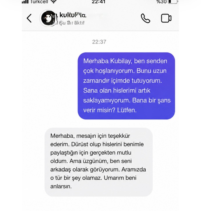 Reddedildim ve son yazılarıma görüldü attı ve engelledi ne yapacağım?