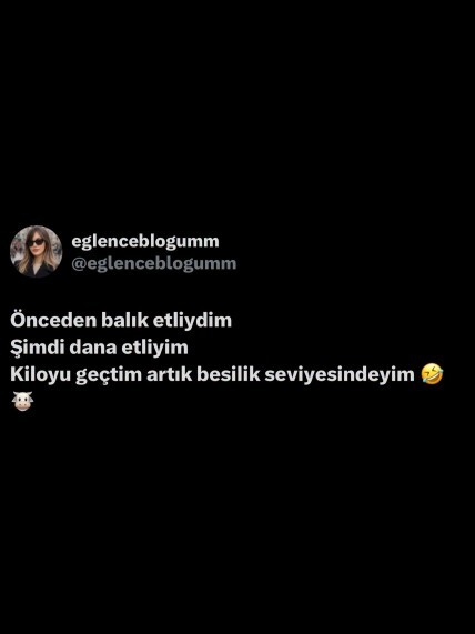 Balık etli misin? Dana etli mi?