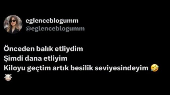 Balık etli misin? Dana etli mi?