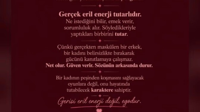 Eril erkek kime denir, eril erkeğin özellikleri nelerdir?