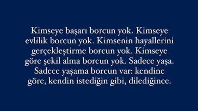 Hayatını kendin olarak yaşayabiliyor musun?