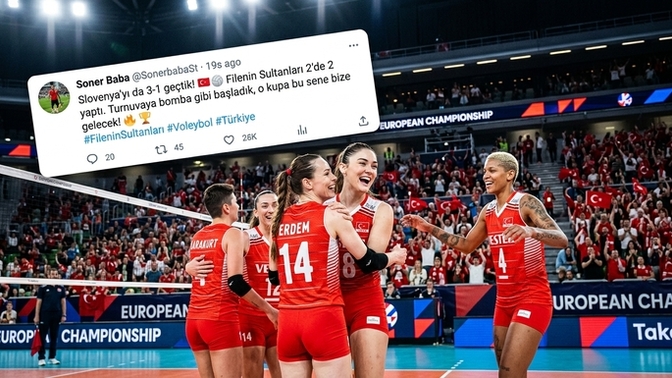 Filenin Sultanları 2'de 2 yaptı, Avrupa Şampiyonluğu kokusu alıyor muyuz? 🏐🔥