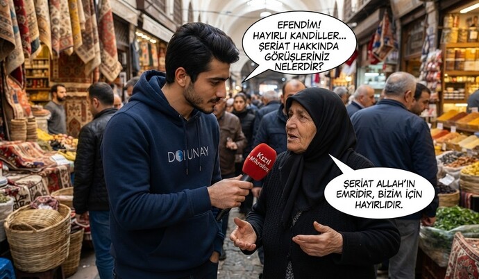 Ülkeye şeriat gelse başka ülkeye gider misin?