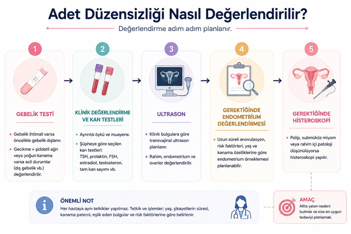 Regl düzensizliği neden olur, adet döngüsü neden her zaman 28 günde bir olmaz?