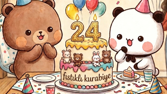 Bugün @fıstıklı_kurabiye nin doğum günü 🥳 Kimler kutlamaya var?