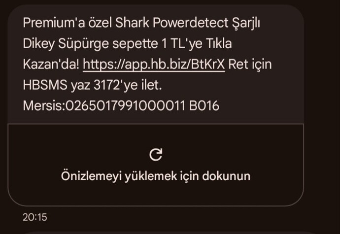 Telefonunuza en son hangi mesaj geldi?