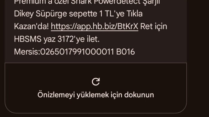 Telefonunuza en son hangi mesaj geldi?