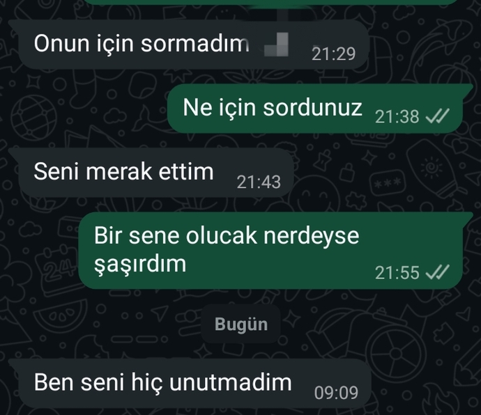Ne mana 🤦🏼‍♀️ asla anlam veremedim hatırlayınca şaşırıyorum hâlâ