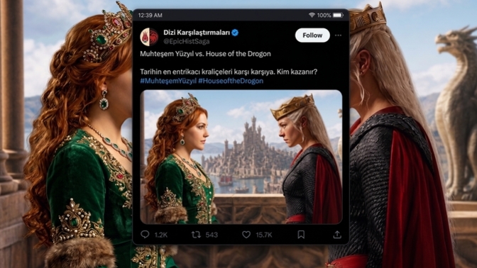 Koşun global kavga var: Muhteşem Yüzyıl mı House of the Drogon mu daha efsane?
