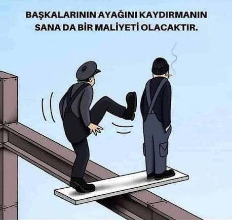 Bir gün keser döner sap döner, gün gelir hesap döner mi?