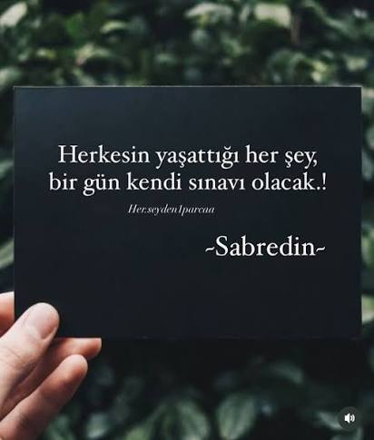 Bir gün keser döner sap döner, gün gelir hesap döner mi?