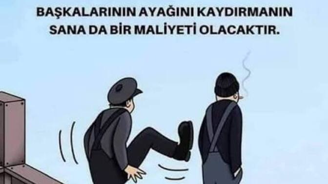 Bir gün keser döner sap döner, gün gelir hesap döner mi?