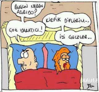 Neden sadece TÜRK kadinlarinin başı ağrır?
