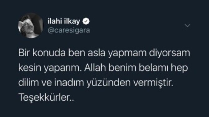 Yapmam dediğiniz neyi yaptınız?