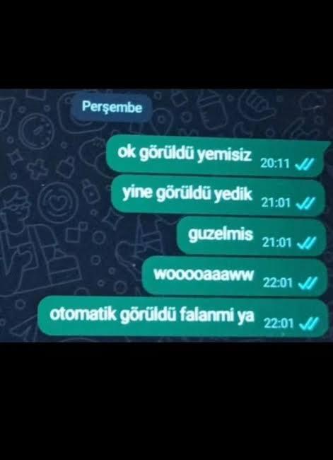 Mesajlara görüldü atanlar kendilerini havalı mı sanıyor?