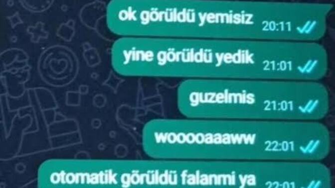 Mesajlara görüldü atanlar kendilerini havalı mı sanıyor?