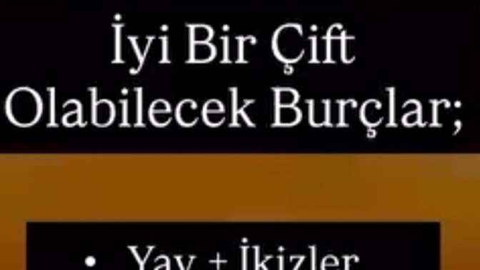 Sizce, İyi bir çift olacak burçlar eşleşmesi doğru mu 🙄?