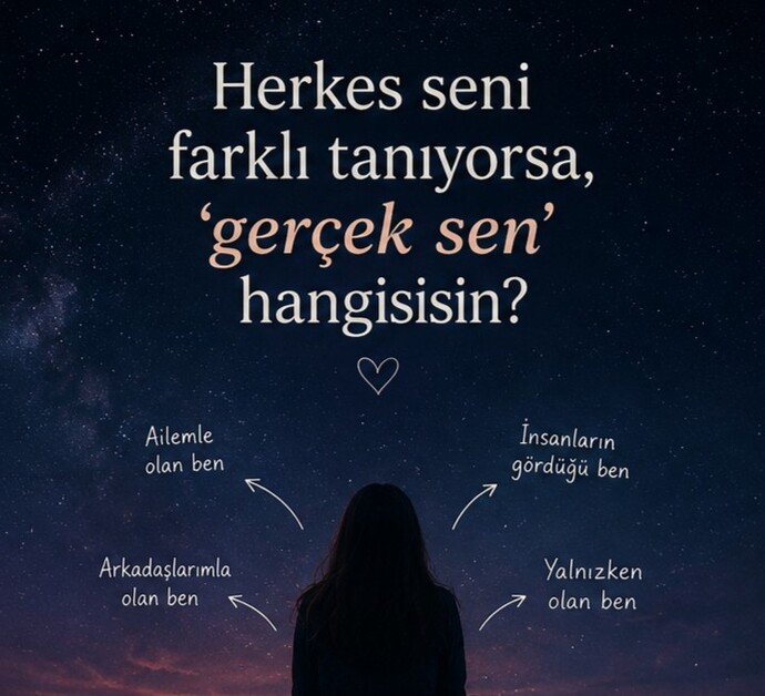 Herkes seni farklı tanıyorsa, ‘gerçek sen’ hangisisin?