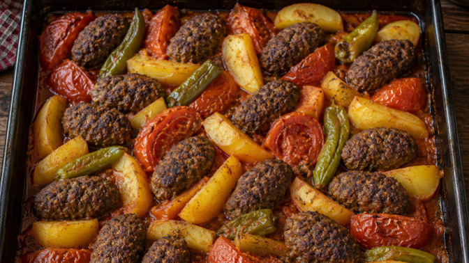 Fırında soslu karışık köfte sever misiniz?