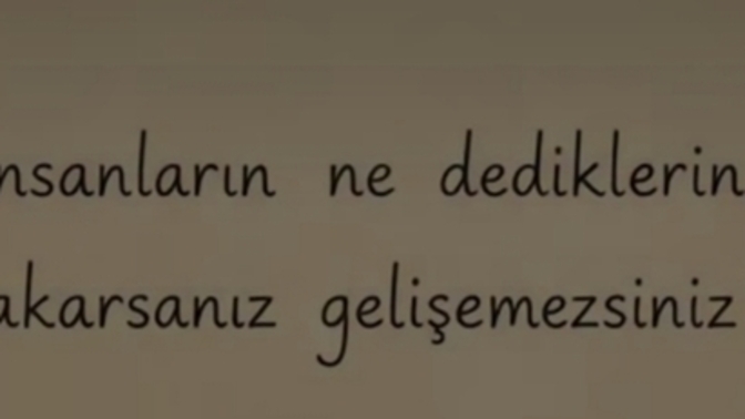 İnsanların ne dediğine çok takılır mısın?