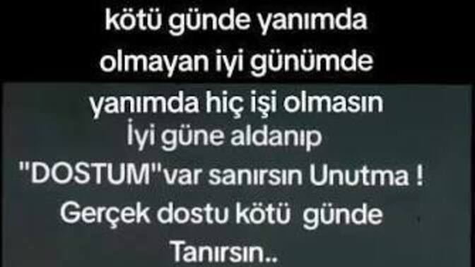 İyi günde yanınızda olanlar kötü günde de yanınızda mı?
