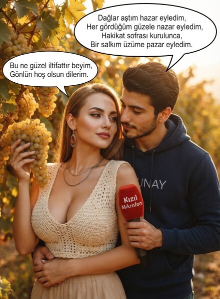 Üzümlü olan veya üzümle yapılan neyi seversin?